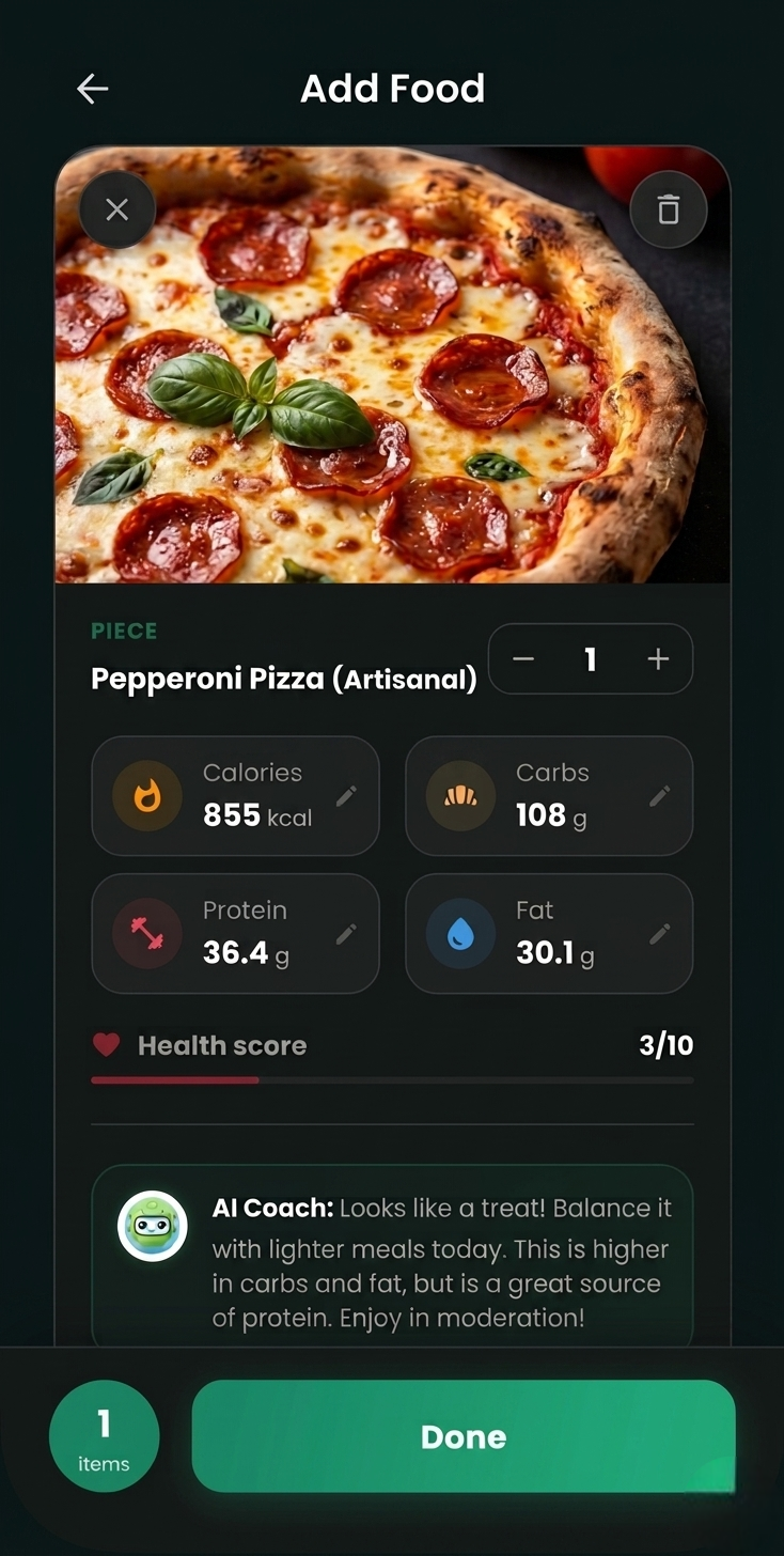 Scanning food